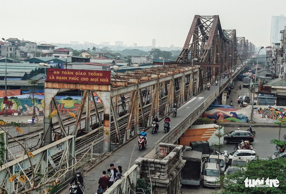 Cầu Long Biên - Ảnh: NAM TRẦN
