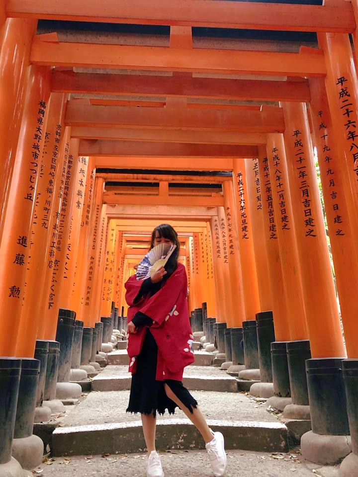 Chùa nghìn cổng Fushimi ở Kyoto