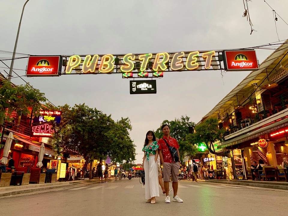 Pub street - Tụ điểm ăn chơi nổi tiếng ở Siem Reap