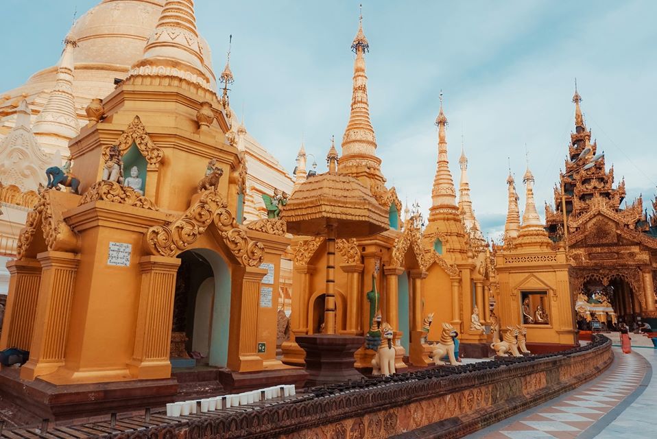Ch%C3%B9a v%C3%A0ng Shwedagon Pagoda 1